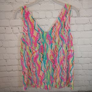 Lilly Pulitzer s gi gi silk tank
